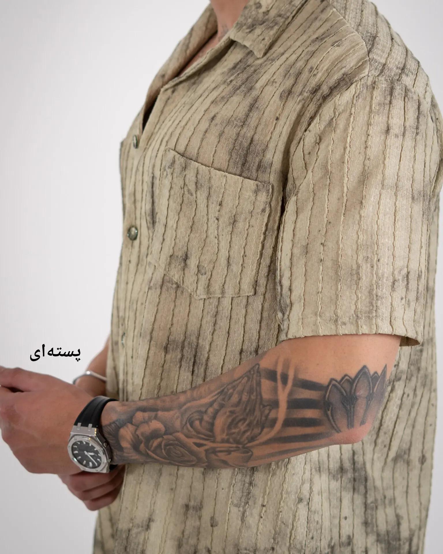 پیراهن و شلوارک راشین-کد4978